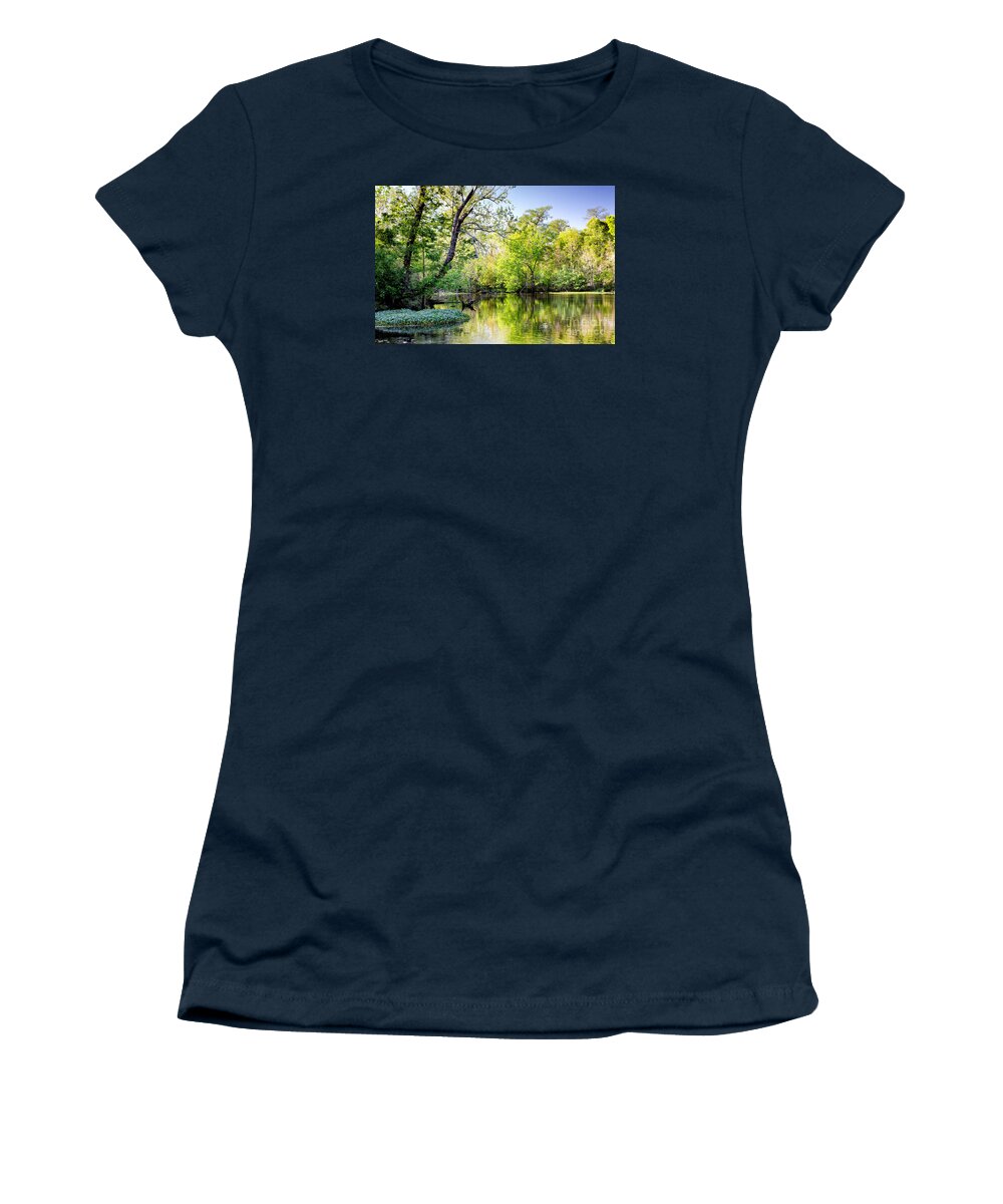 Bayou Women's T-Shirt featuring the photograph Louisiana Bayou by Kathleen K Parker
