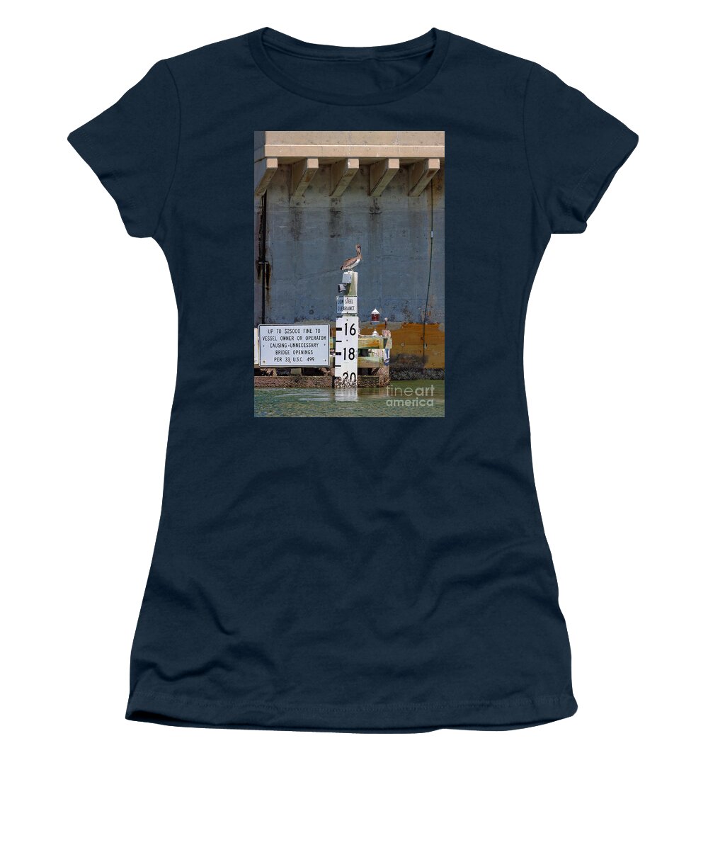  Florida Women's T-Shirt featuring the photograph Low Tide by Rick Kuperberg Sr