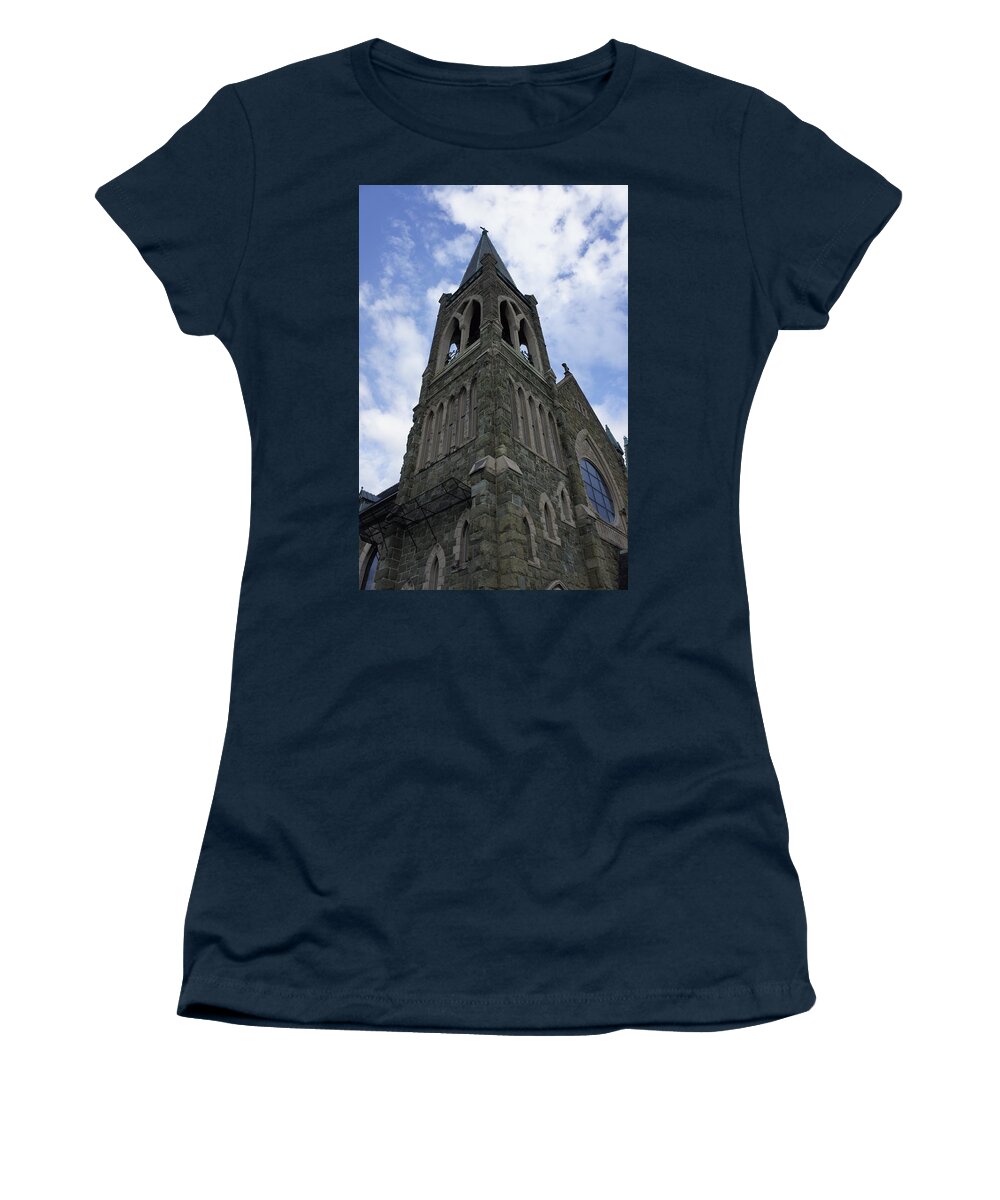 Staunton Virginia Women's T-Shirt featuring the photograph Luray Chapel by Laurie Perry