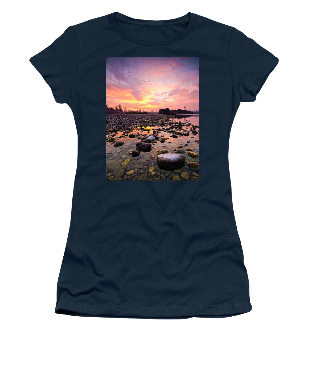 Landscapes Women's T-Shirt featuring the photograph Magic morning II by Davorin Mance