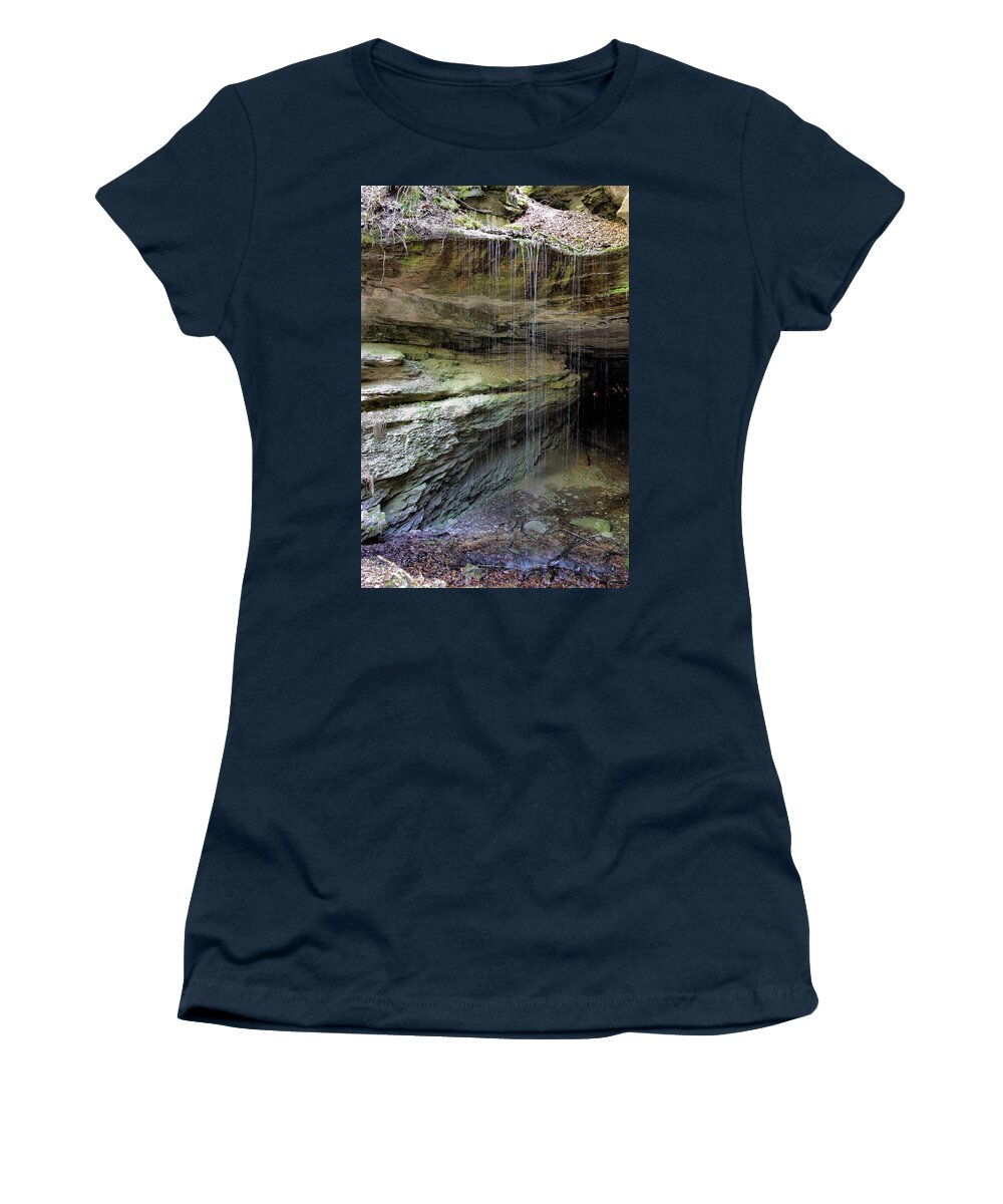 Mammoth Cave Women's T-Shirt featuring the photograph Mammoth Cave Entrance by Kristin Elmquist
