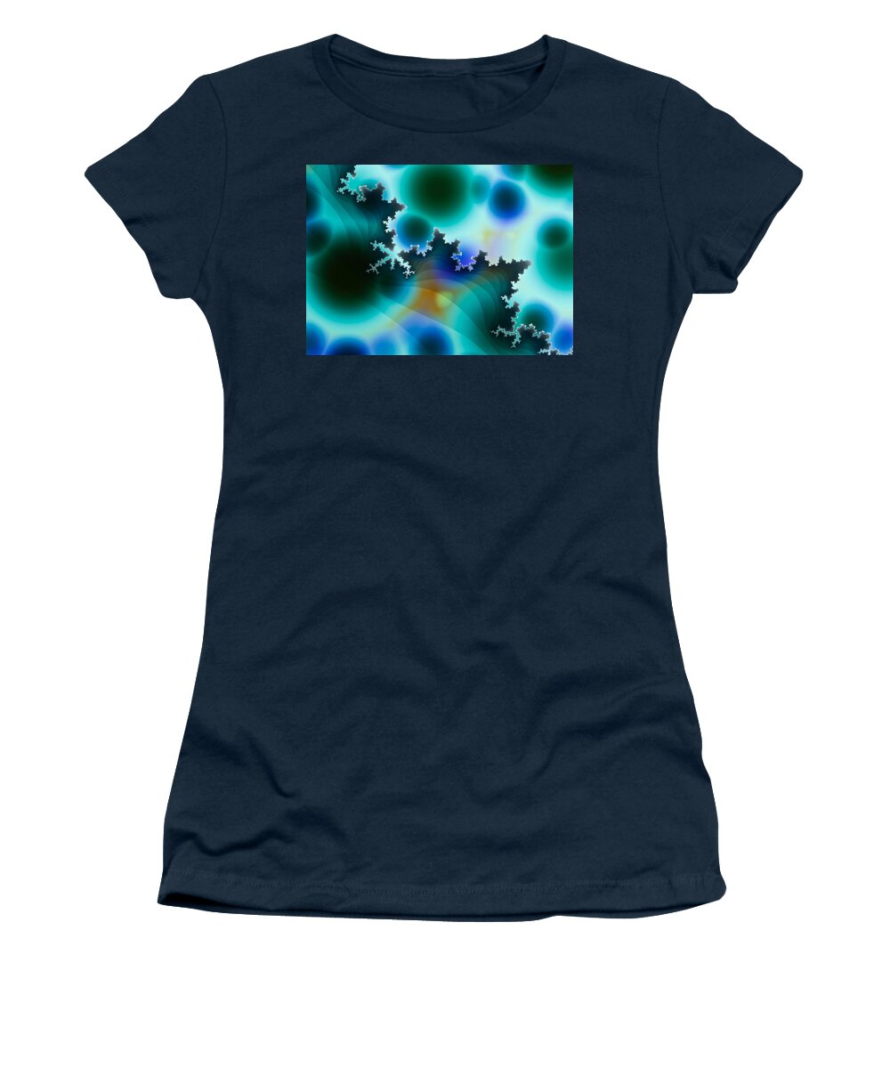 Fractal Women's T-Shirt featuring the digital art Mandelbrot by Hakon Soreide