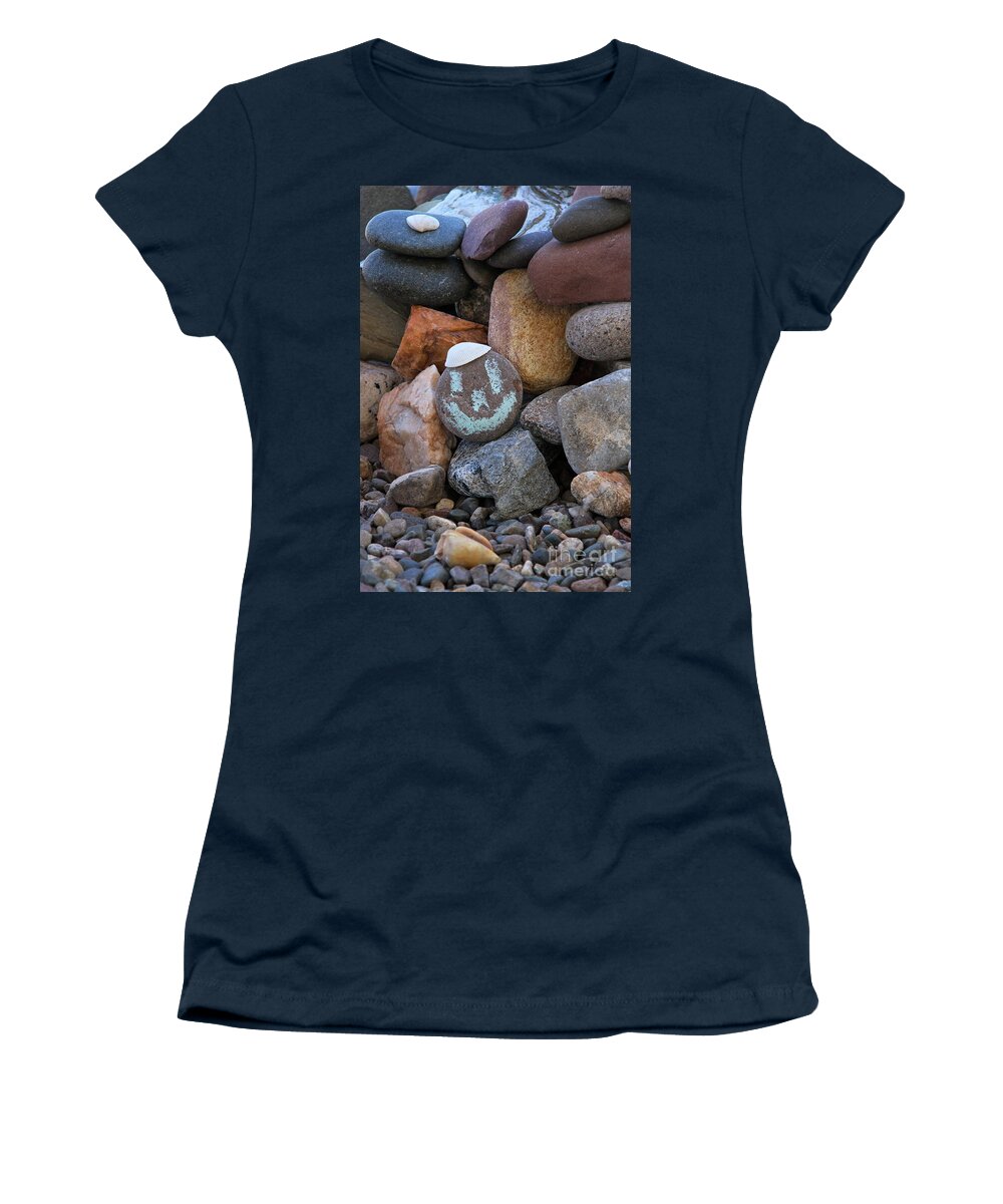 Rockes Women's T-Shirt featuring the photograph Memories by Suzanne Oesterling