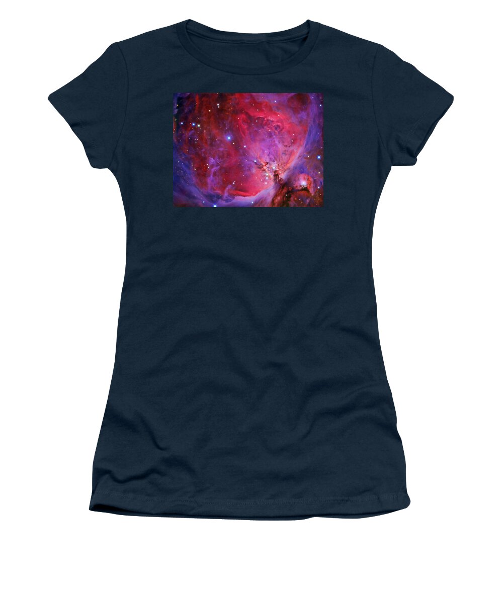 Orion Nebula Women's T-Shirt featuring the photograph Messier 42 by George Pedro