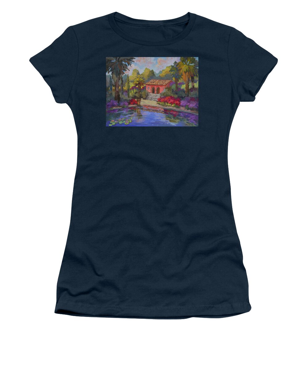 Mi Casa Women's T-Shirt featuring the painting Mi Casa Es Su Casa by Diane McClary