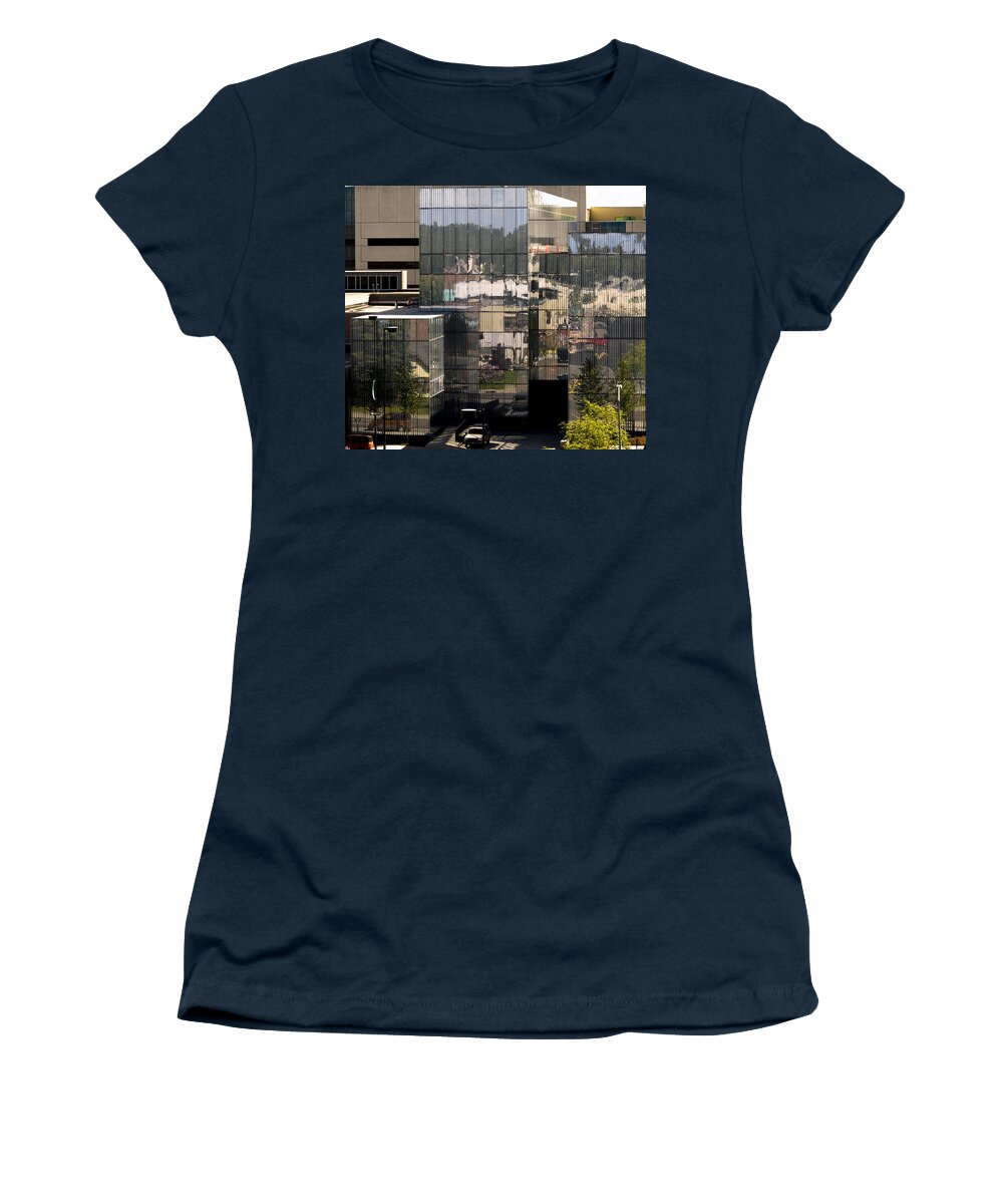 Anchorage Women's T-Shirt featuring the photograph Mirroring by Tara Lynn