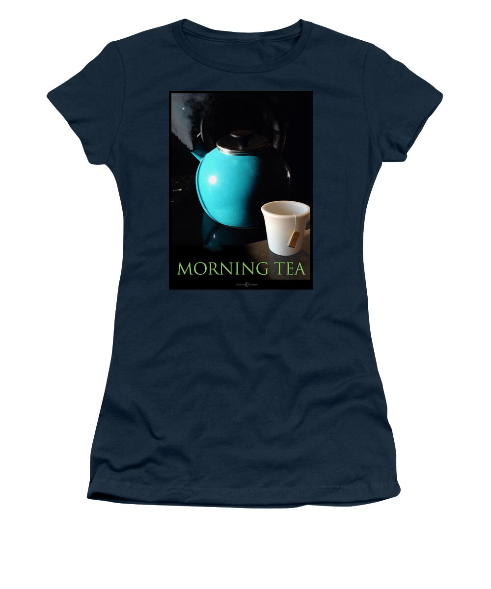 Tea Women's T-Shirt featuring the photograph Morning Tea Two by Tim Nyberg