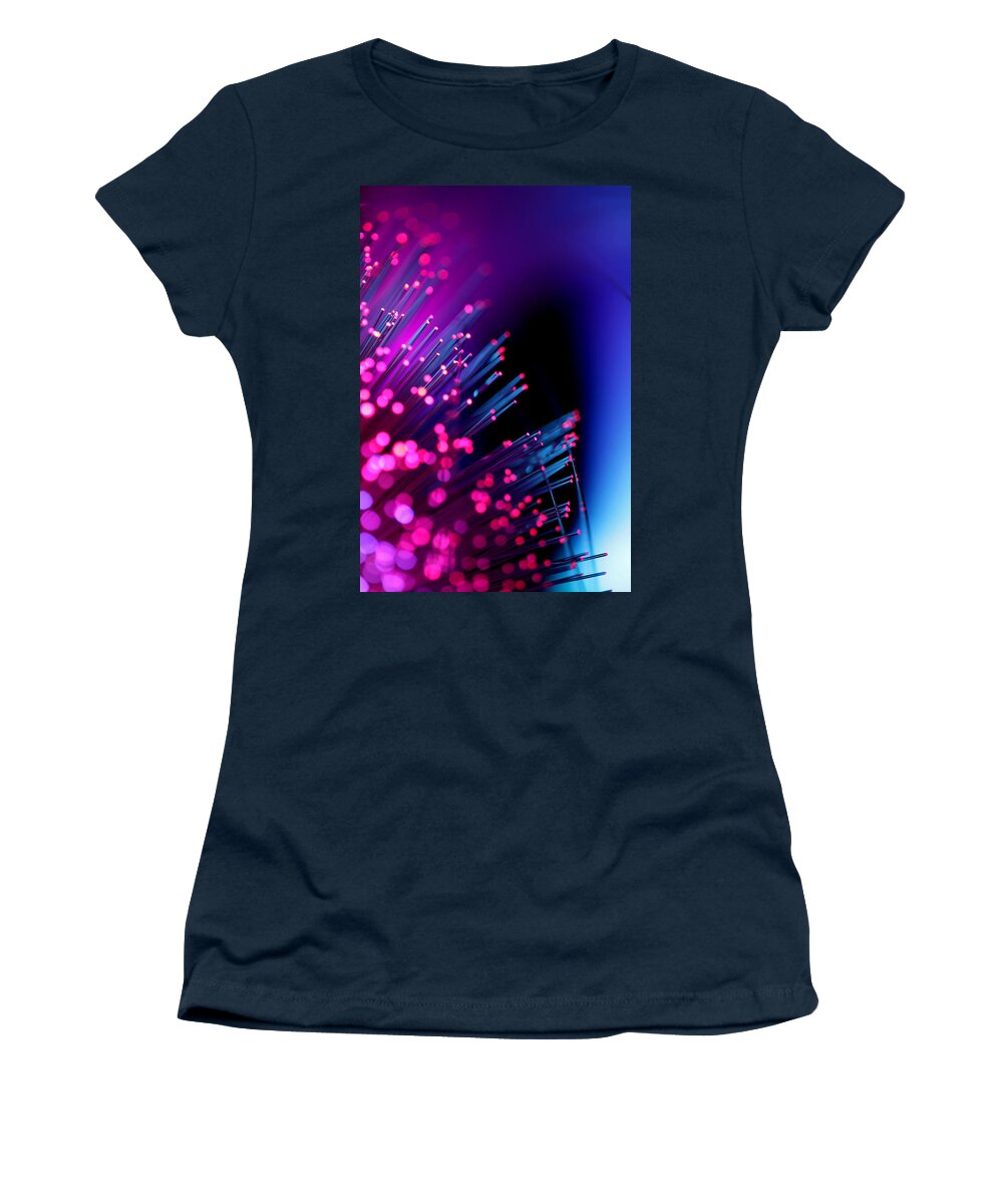 Abstract Women's T-Shirt featuring the photograph Mr Fantasy by Dazzle Zazz