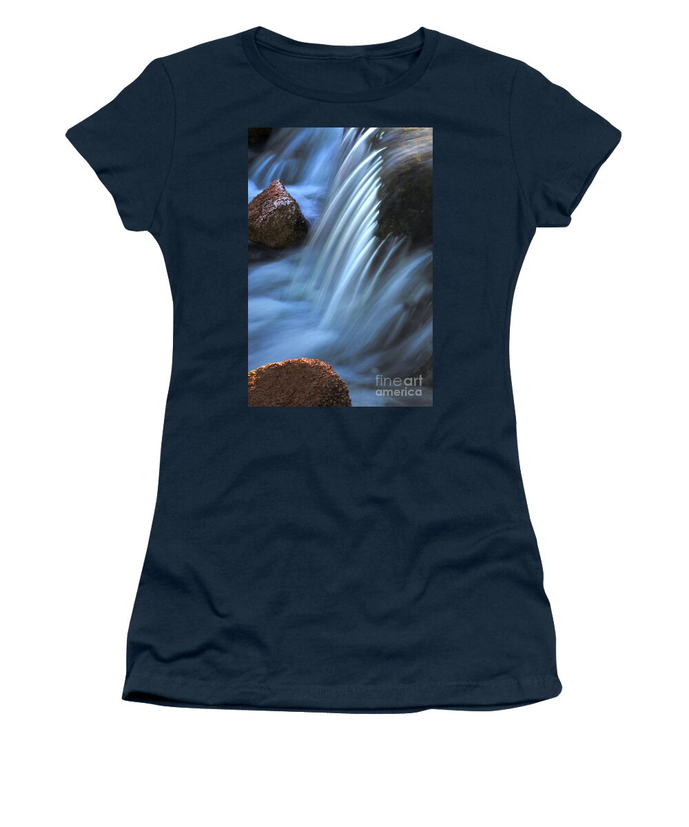 Deb Halloran Women's T-Shirt featuring the photograph Night Falls by Deb Halloran