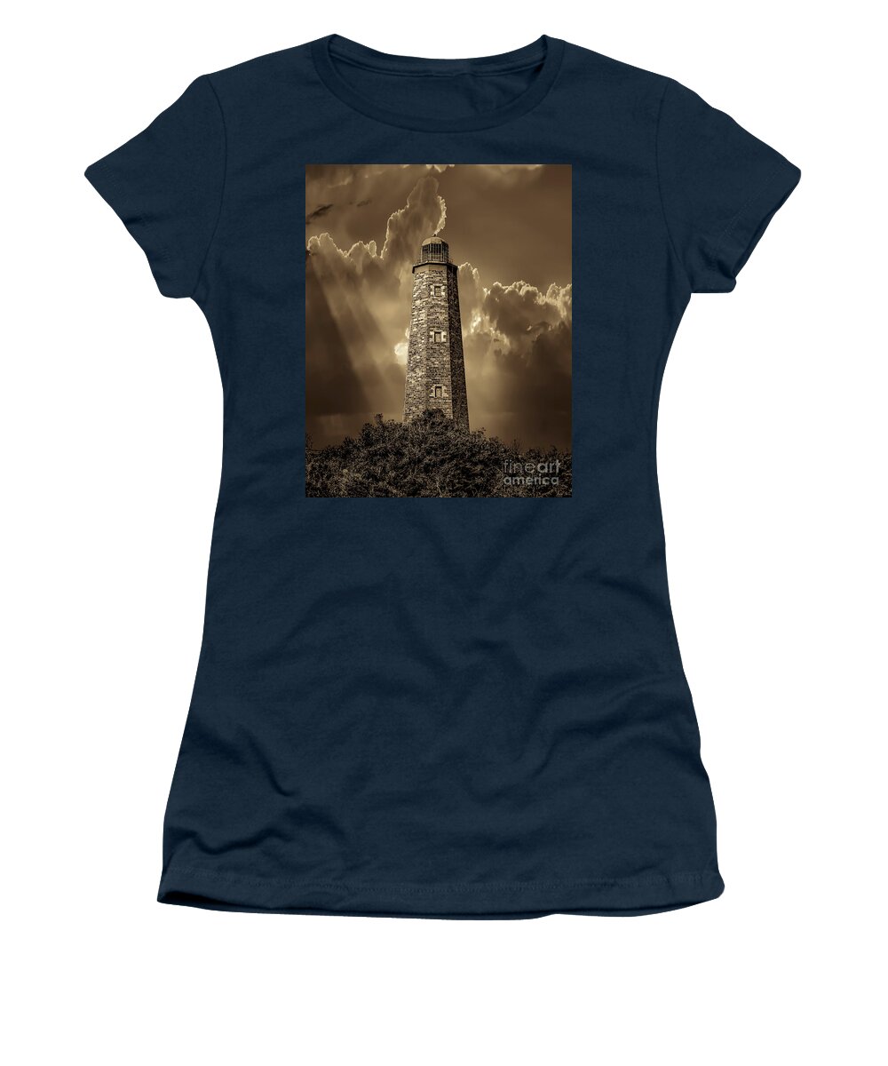 Old Women's T-Shirt featuring the photograph Old Cape Henry Lighthouse by Nick Zelinsky Jr