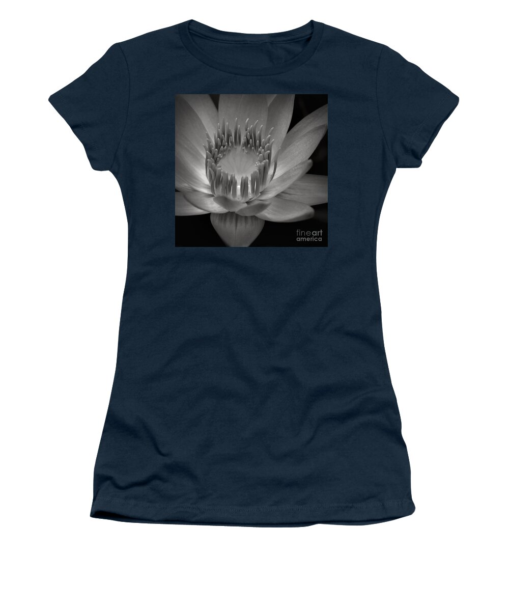 Aloha Women's T-Shirt featuring the photograph Om Mani Padme Hum Hail to the Jewel in the Lotus by Sharon Mau