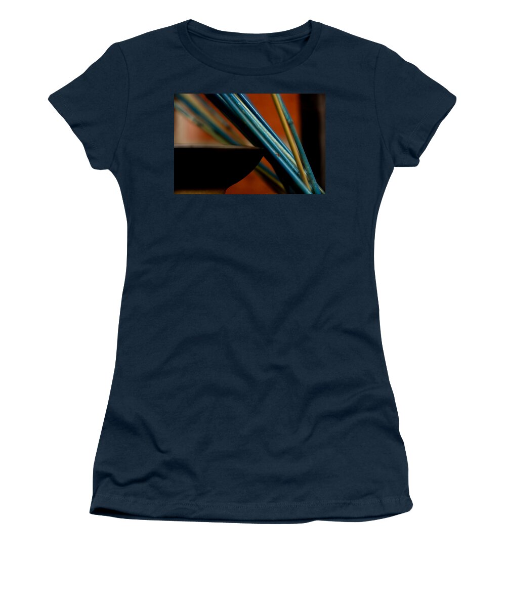  Women's T-Shirt featuring the photograph On The Edge by Angelina Tamez