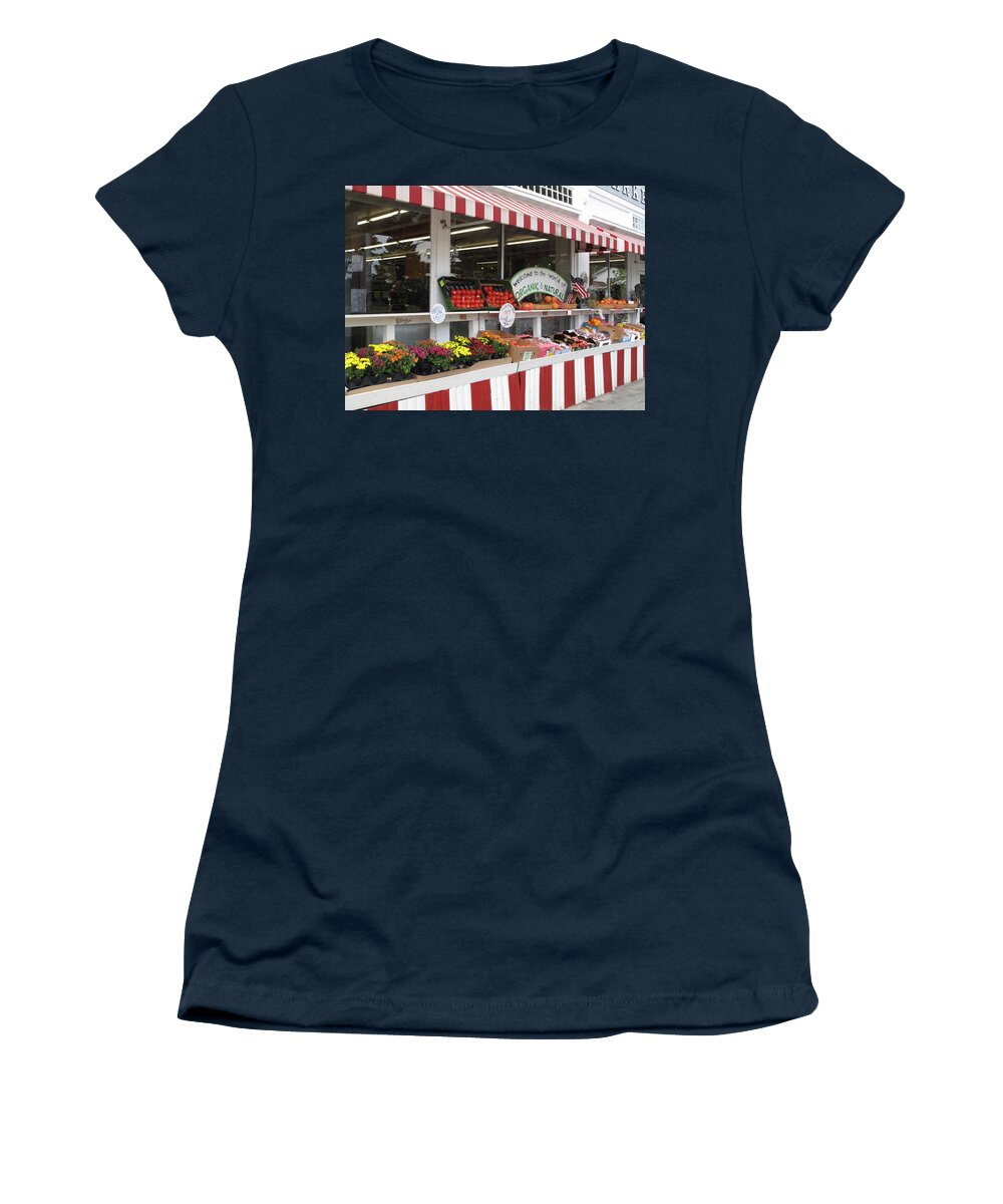 Produce Women's T-Shirt featuring the photograph Organic and Natural by Barbara McDevitt