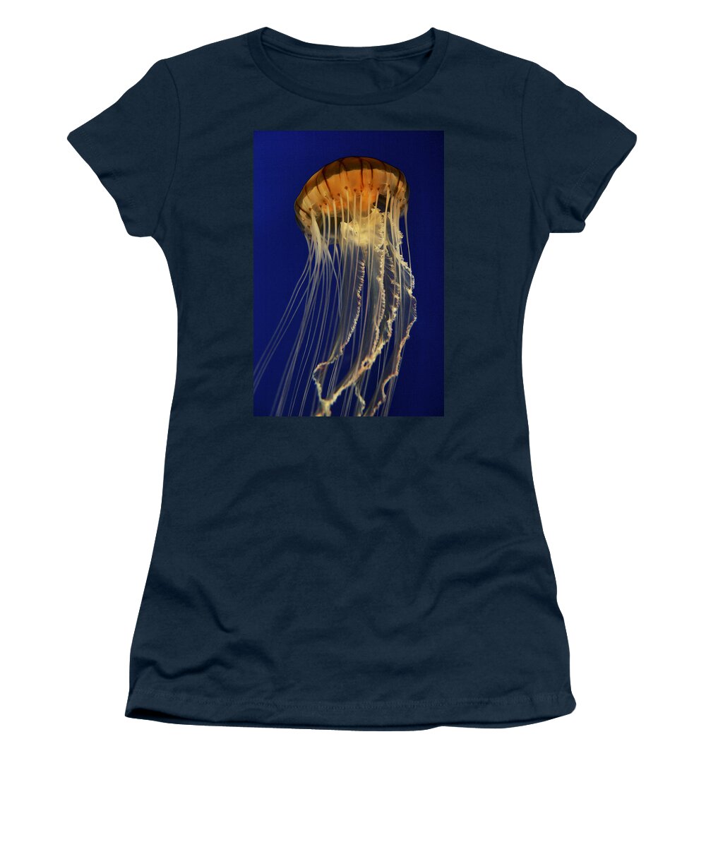 Feb0514 Women's T-Shirt featuring the photograph Pacific Sea Nettle by Hiroya Minakuchi