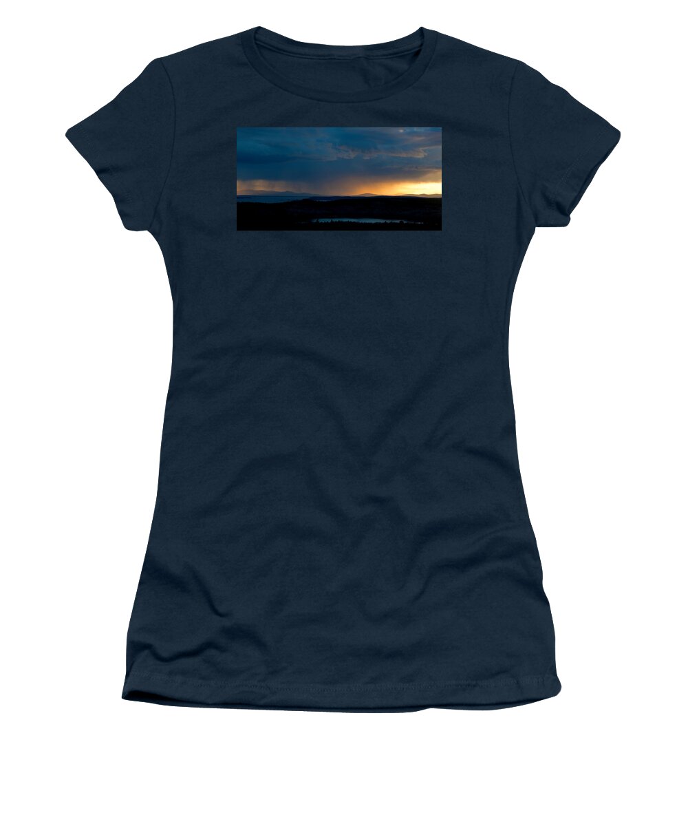 Landscape Women's T-Shirt featuring the photograph Peacefull Bliss by Greg DeBeck