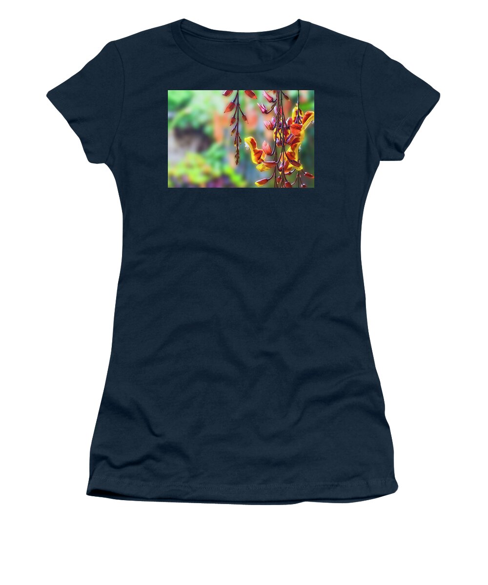 Antigua Women's T-Shirt featuring the photograph Pending flowers by Roberto Pagani