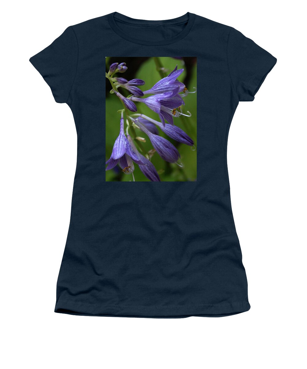 Landscape Women's T-Shirt featuring the photograph Purple Flowers by Chauncy Holmes