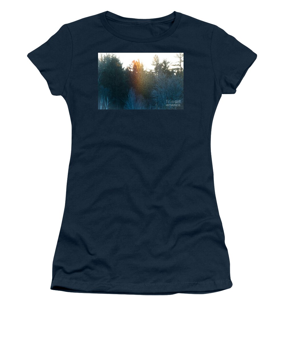 Sundog Women's T-Shirt featuring the photograph Rainbow Sparkles by Cheryl Baxter