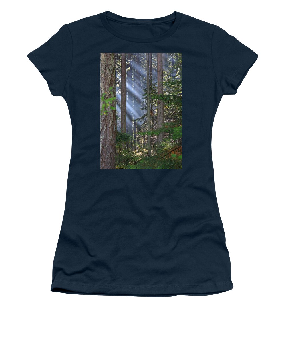 Sun Women's T-Shirt featuring the photograph Rays by Randy Hall