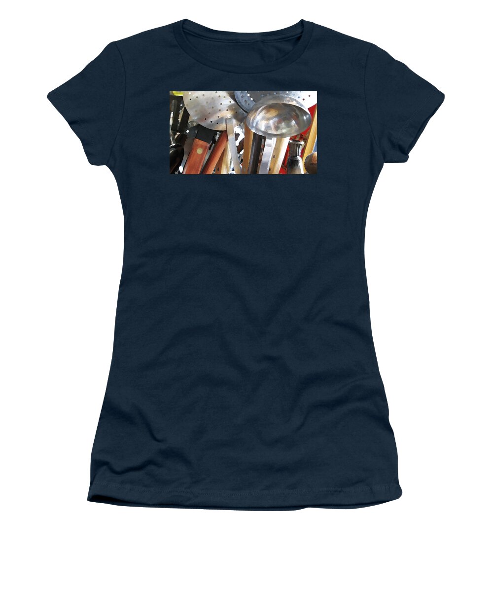Kitchen Women's T-Shirt featuring the photograph Ready When You Are by Rich Franco