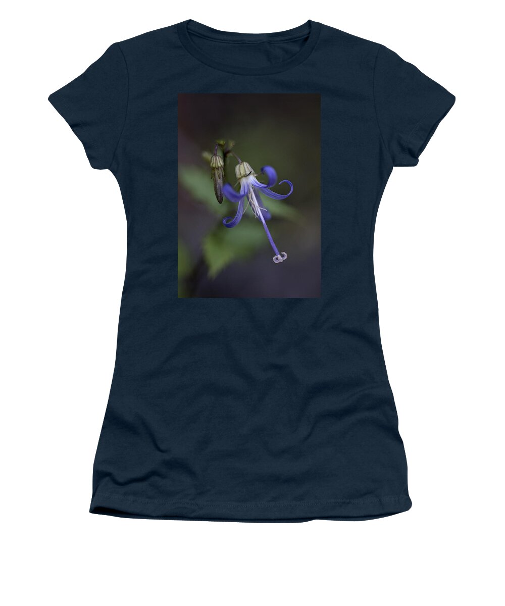 California Harebell Women's T-Shirt featuring the photograph Regal in Blue by Betty Depee
