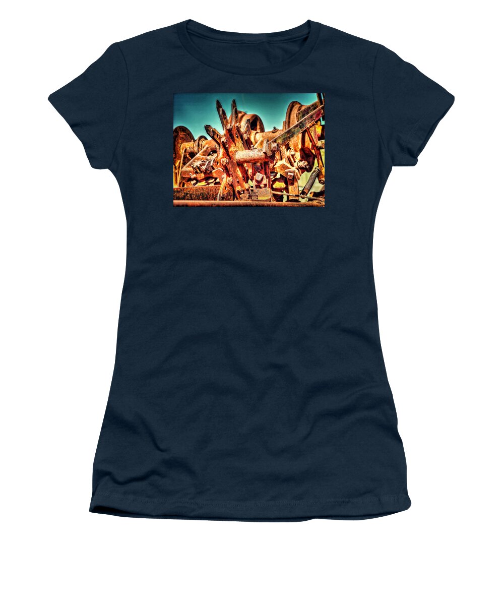 Rust Women's T-Shirt featuring the photograph Rust Never Sleeps by Fred Hahn