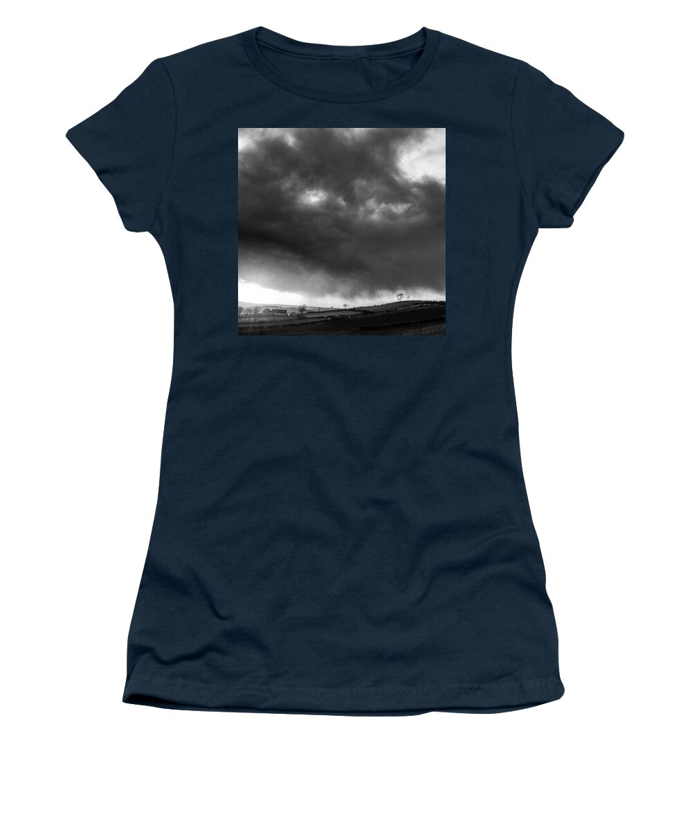  Women's T-Shirt featuring the photograph Settling In, Northern Ireland by Aleck Cartwright