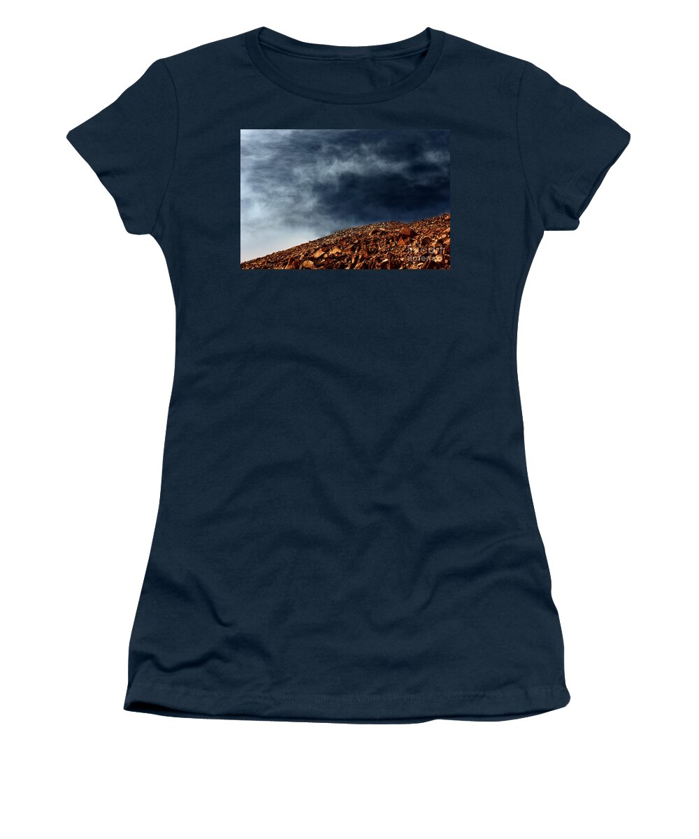 Mountain Women's T-Shirt featuring the photograph Signs of Life by Dana DiPasquale