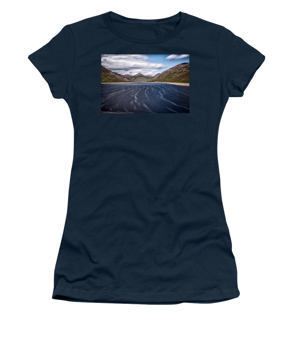 Silent Valley Women's T-Shirt featuring the photograph Silent Valley 1 by Nigel R Bell