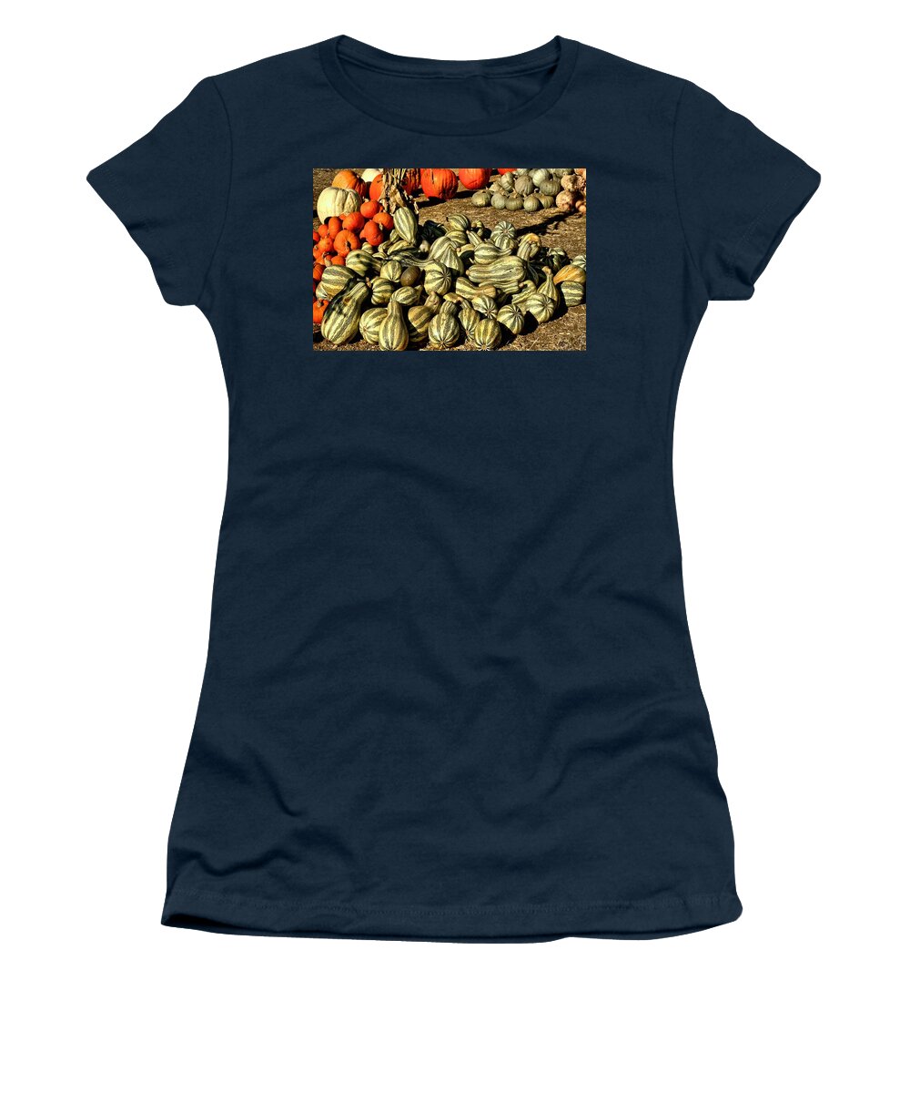 Southern Women's T-Shirt featuring the photograph Squash- Gourds by Michael Gordon