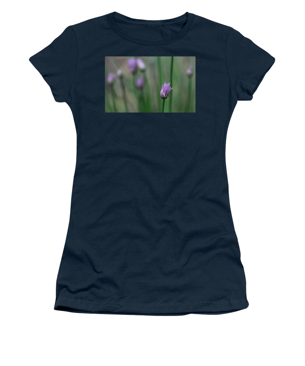 Herb Women's T-Shirt featuring the photograph Not Just A Pretty FLower by Debbie Oppermann