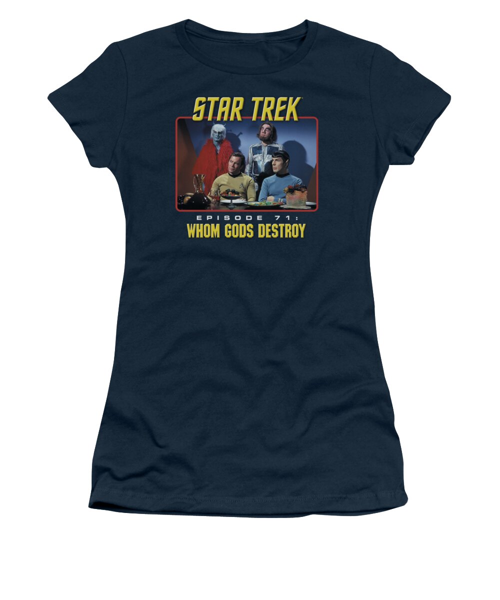 Star Trek Women's T-Shirt featuring the digital art Star Trek - Episode 71 by Brand A