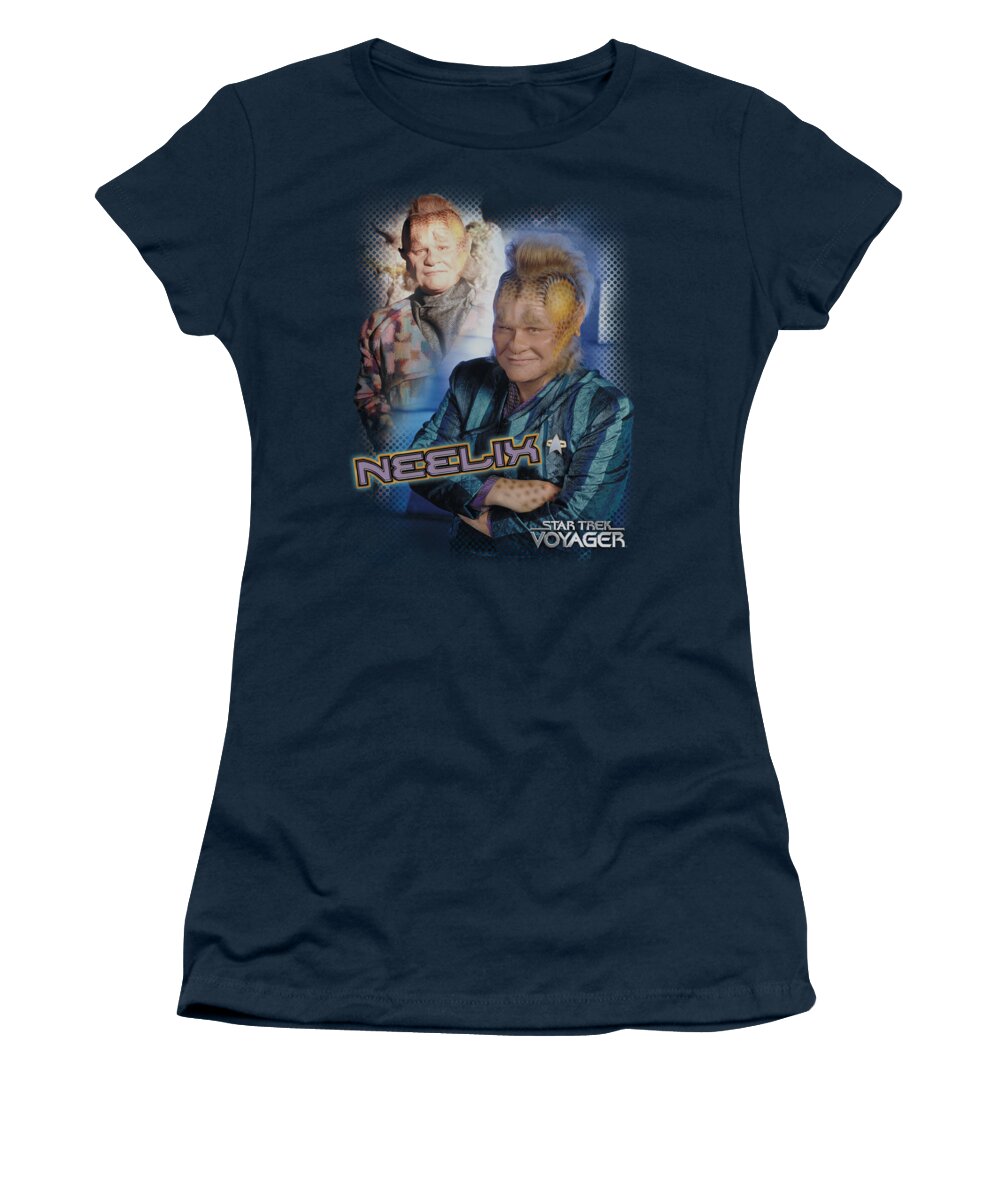 Star Trek Women's T-Shirt featuring the digital art Star Trek - Neelix by Brand A