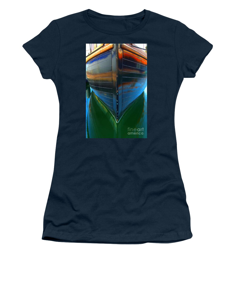 Abstract Women's T-Shirt featuring the photograph Stealth - Limited Edition by Lauren Leigh Hunter Fine Art Photography