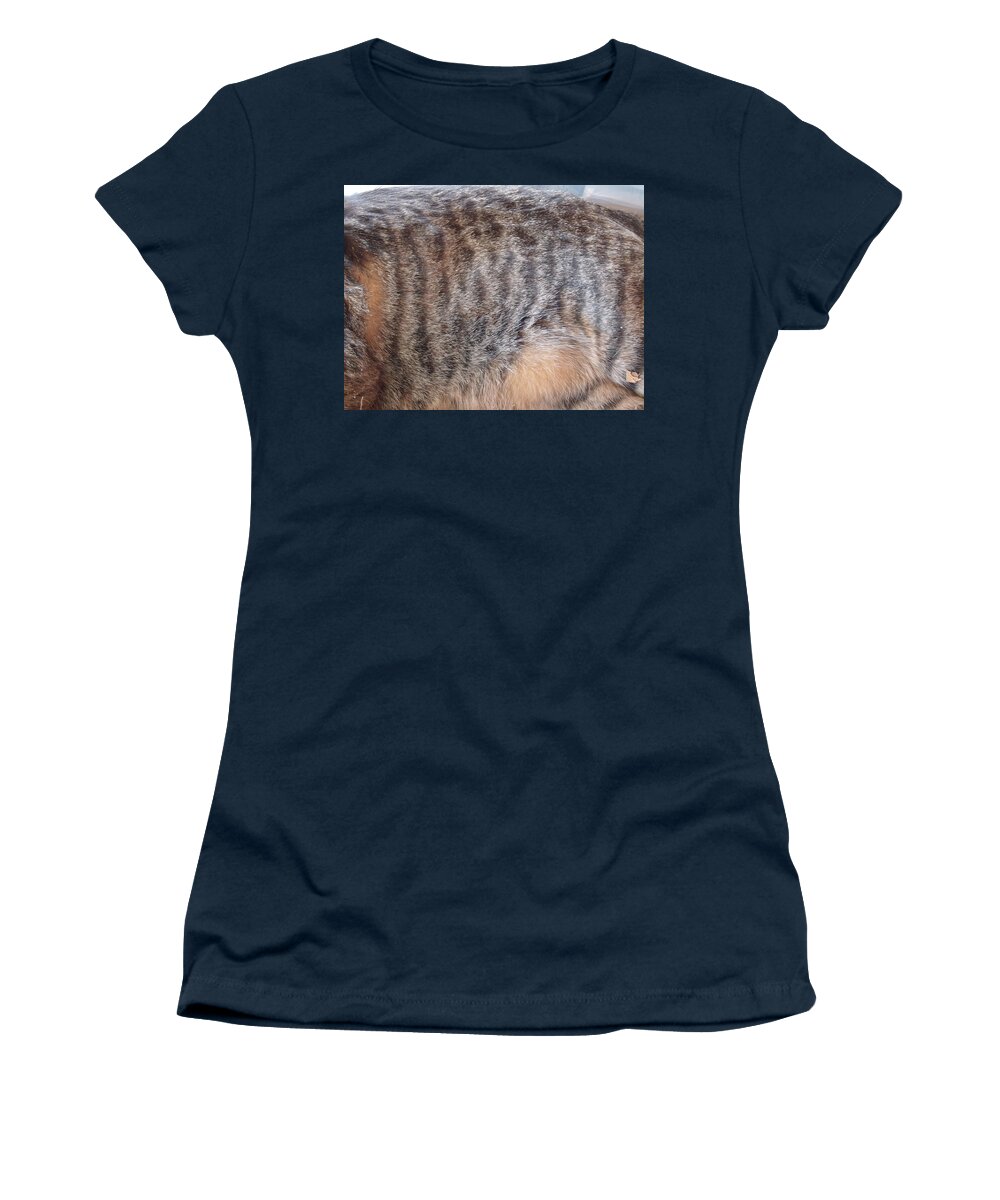 David S Reynolds Women's T-Shirt featuring the photograph Stripes by David S Reynolds