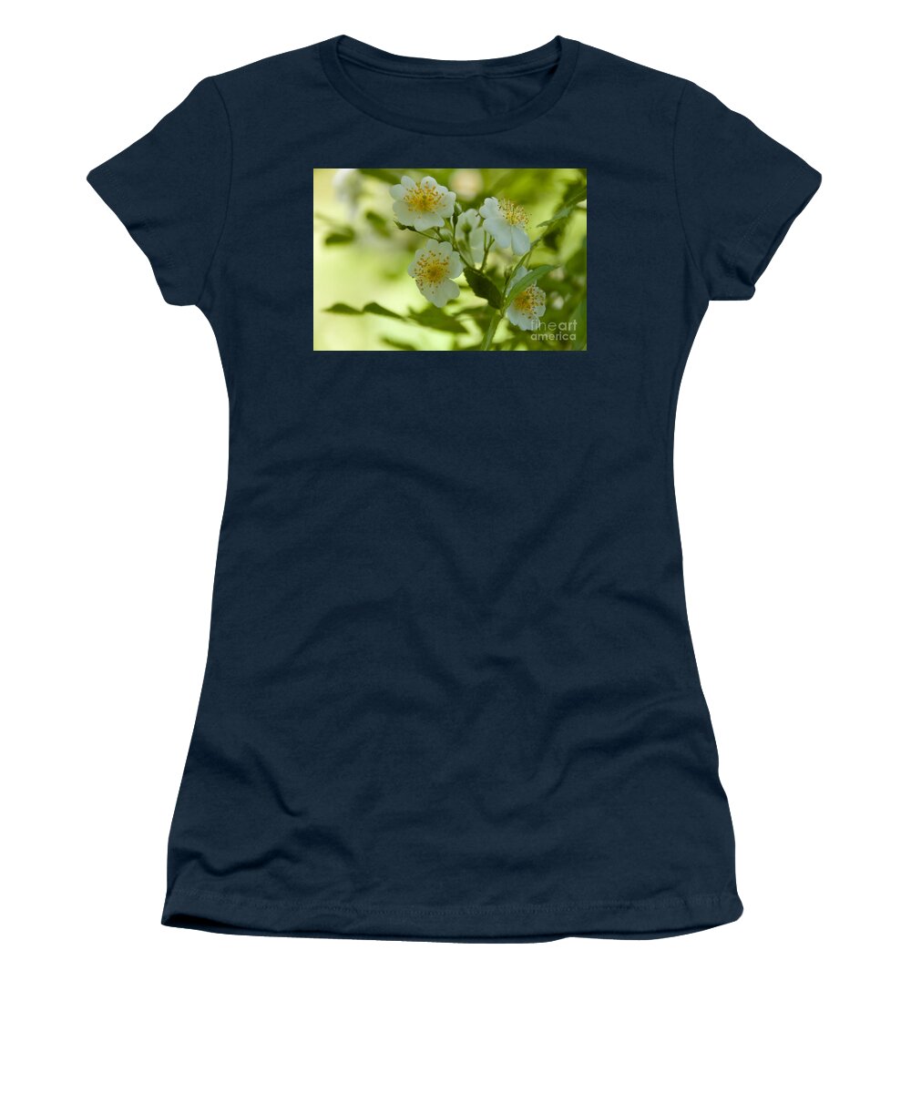 White Women's T-Shirt featuring the photograph Summer Flower by William Norton