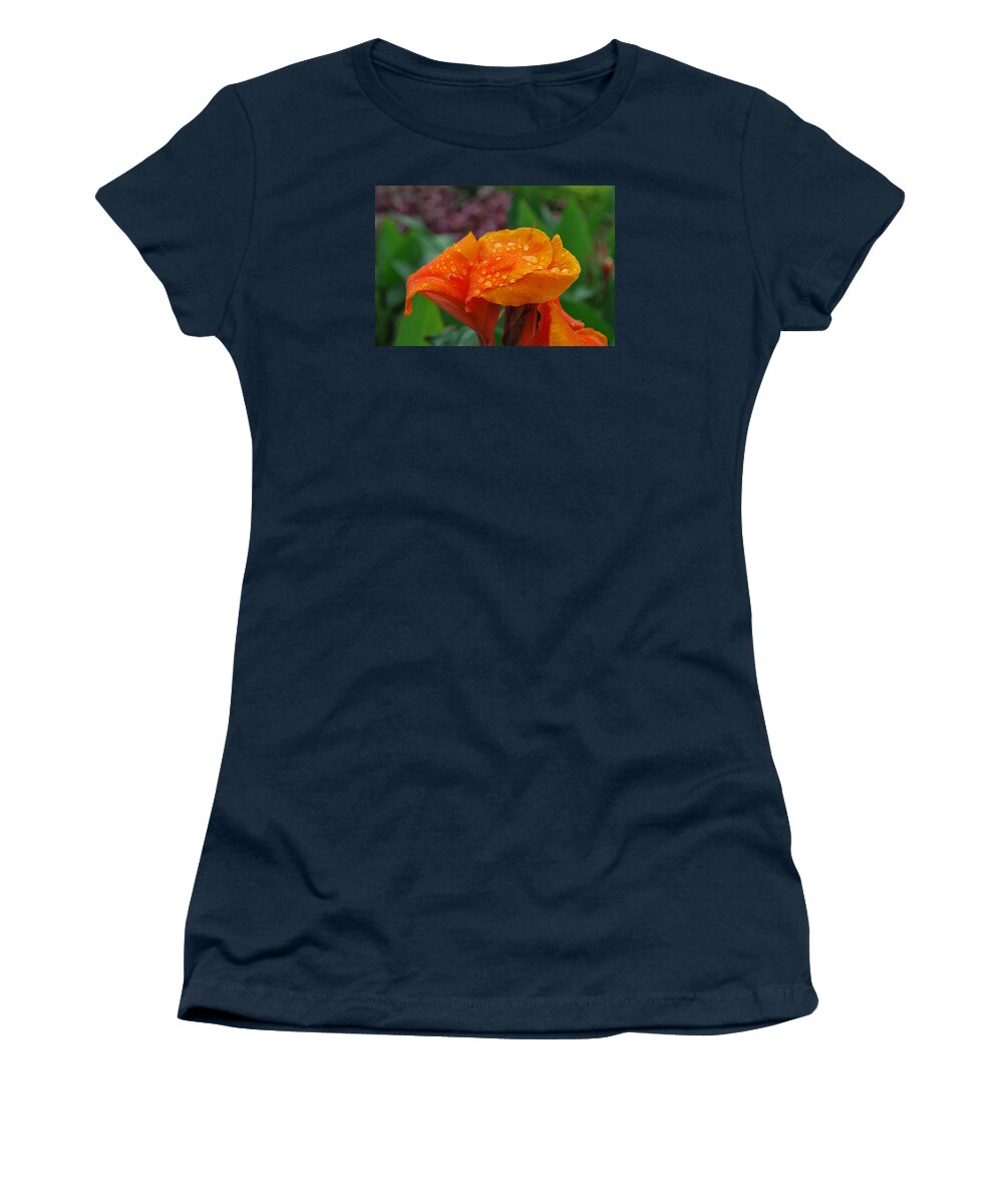 Flowers Women's T-Shirt featuring the photograph Sunshine from Within by Miguel Winterpacht