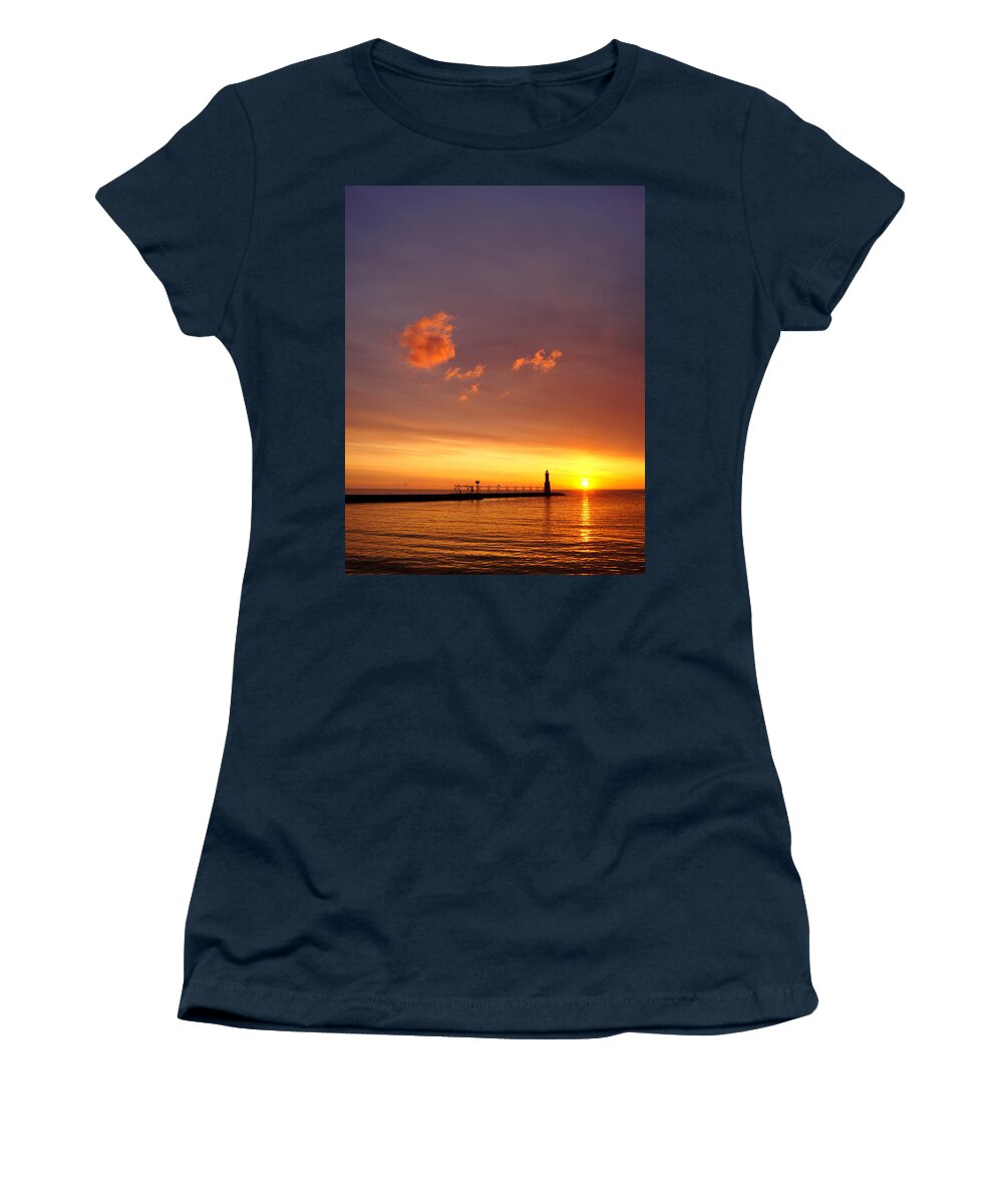 Lighthouse Women's T-Shirt featuring the photograph Sweet Distraction by Bill Pevlor