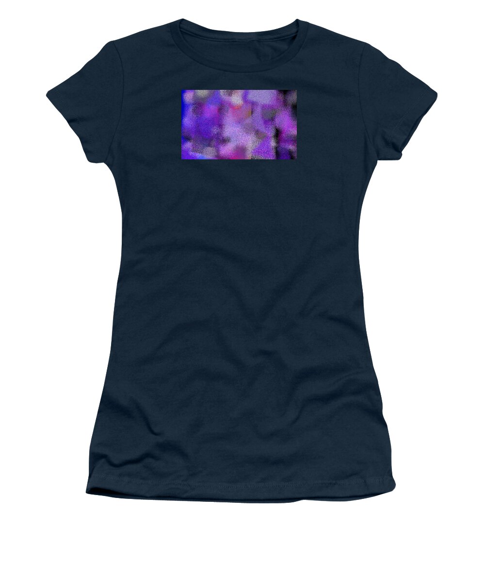 Abstract Women's T-Shirt featuring the digital art T.1.11.1.5x3.5120x3072 by Gareth Lewis