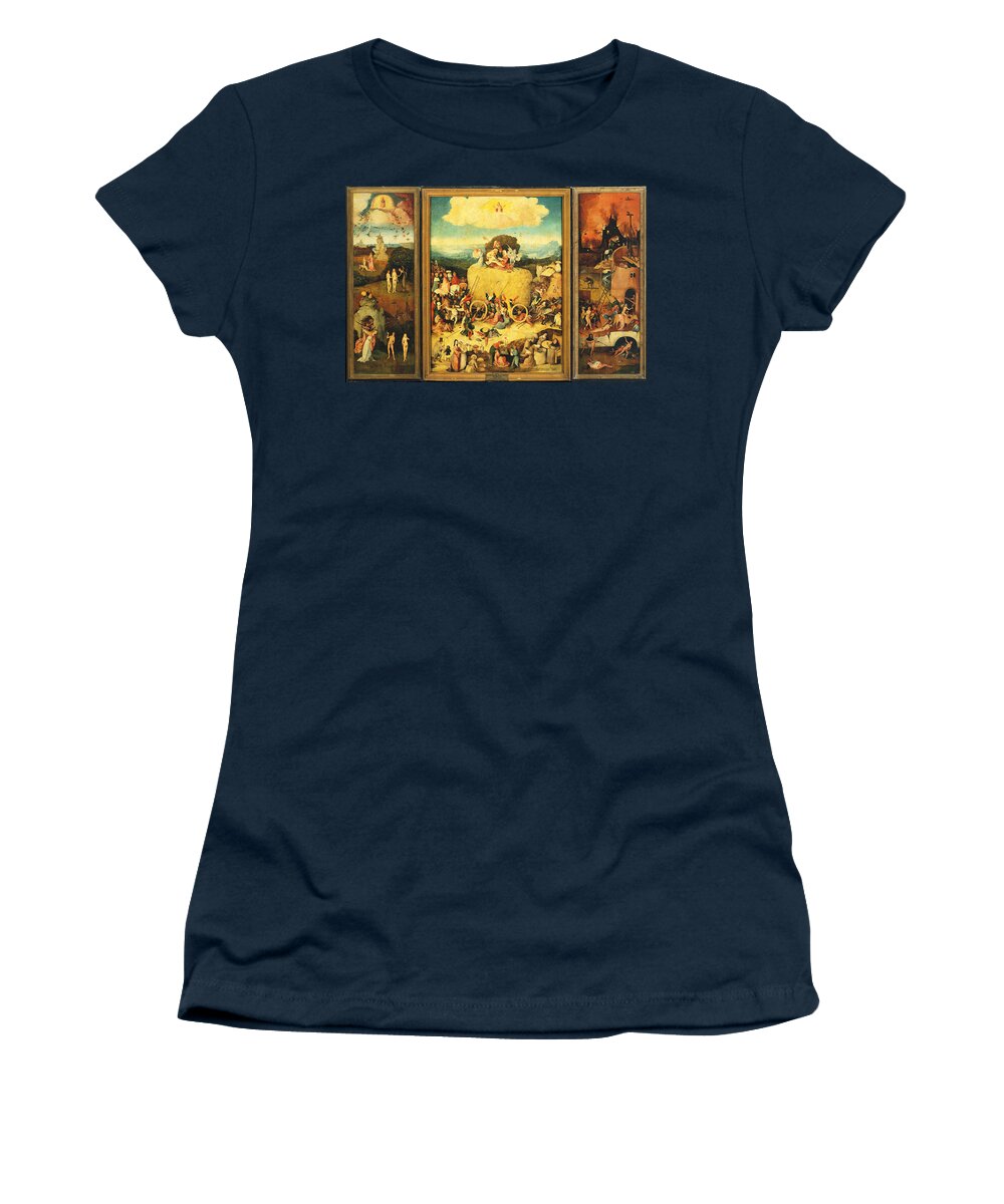 The Haywain Triptych Unisex T-Shirt Art Lover Gift Gift for Her Hieronymus Bosch Painting Art T-Shirt Gift for Him