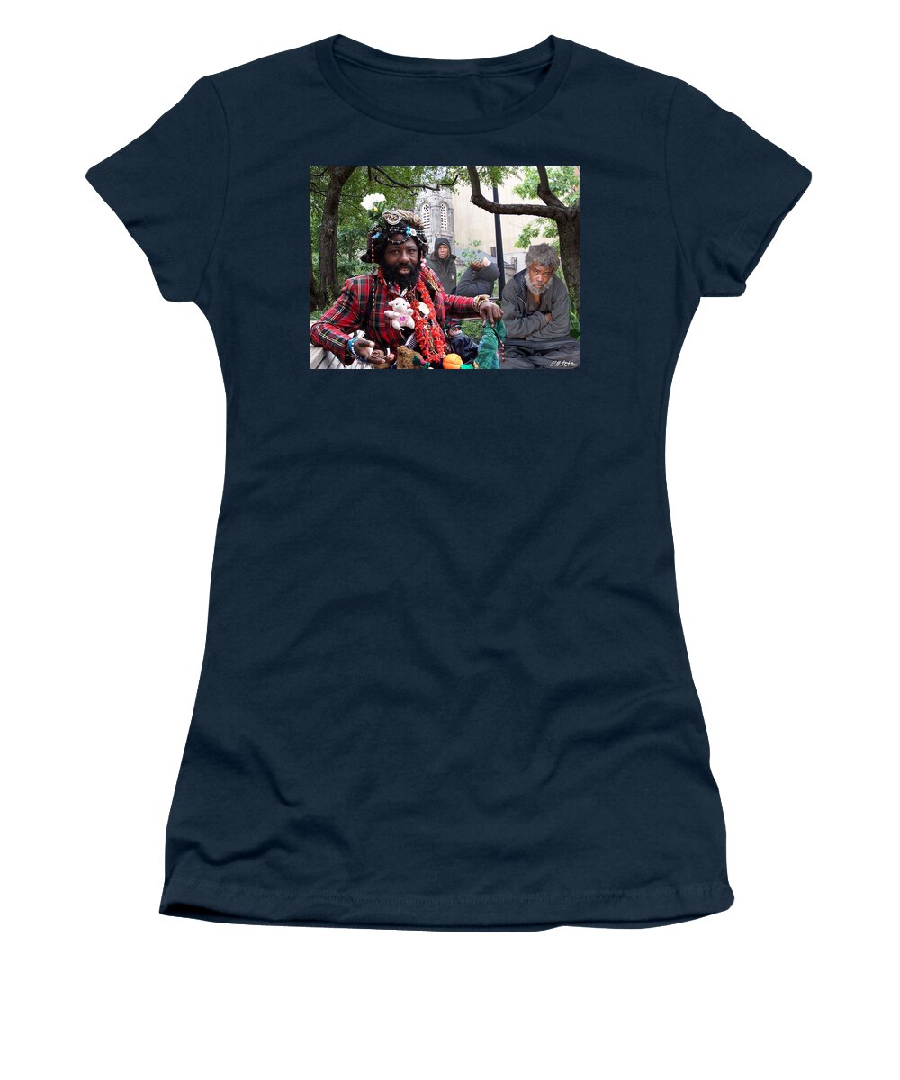 People Women's T-Shirt featuring the photograph The Monarch of Cleveland by Bill Stephens