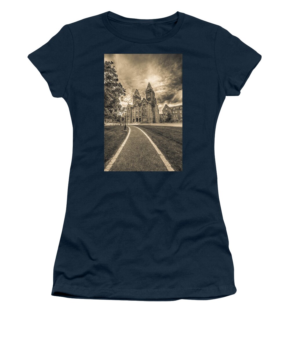 Buffalo Photographs Women's T-Shirt featuring the photograph The Richardson Complex by John Angelo Lattanzio