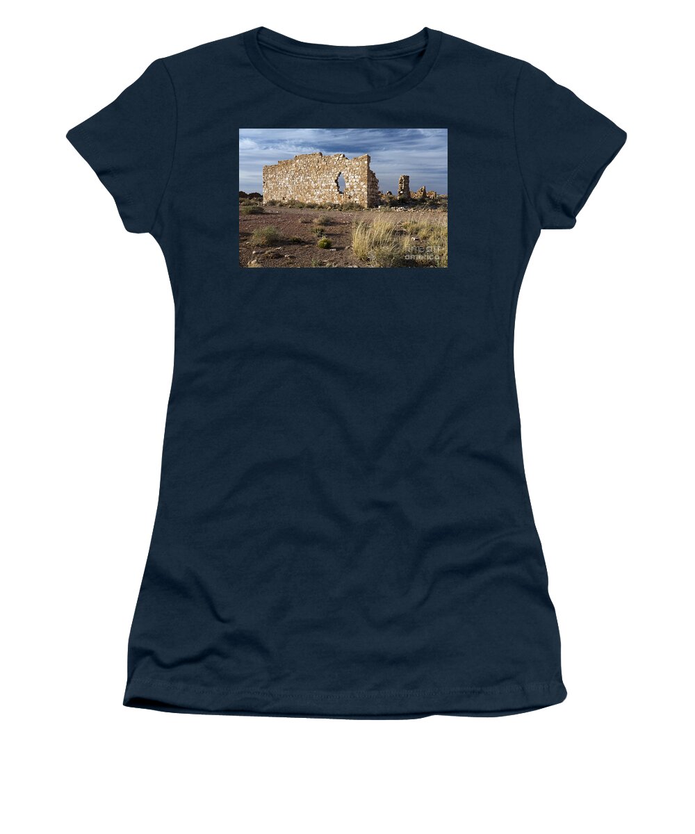 Canyon Diablo Women's T-Shirt featuring the photograph Trading Post at Canyon Diablo by Rick Pisio