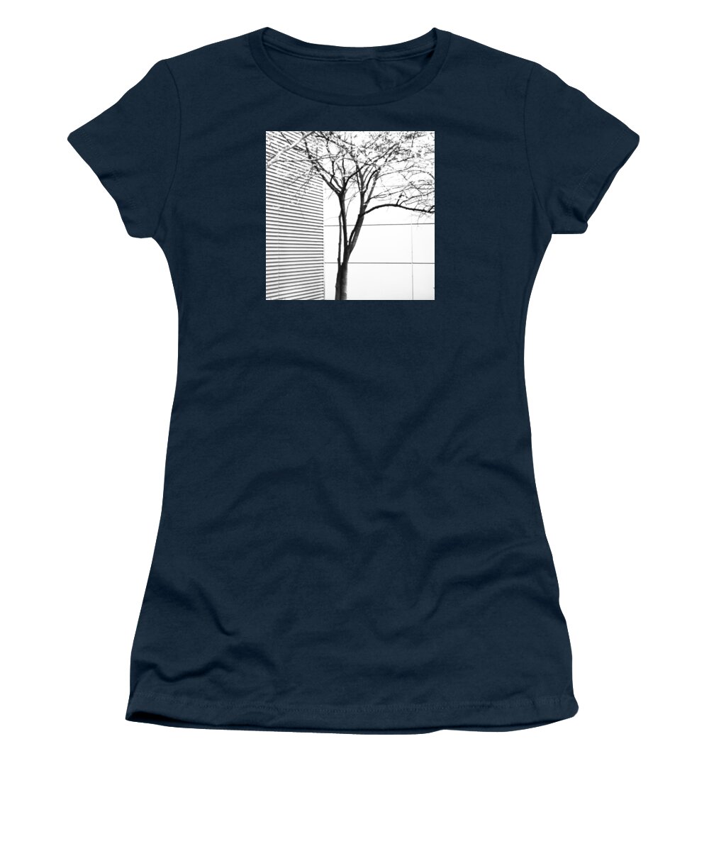 Art Women's T-Shirt featuring the photograph Tree Lines by Darryl Dalton