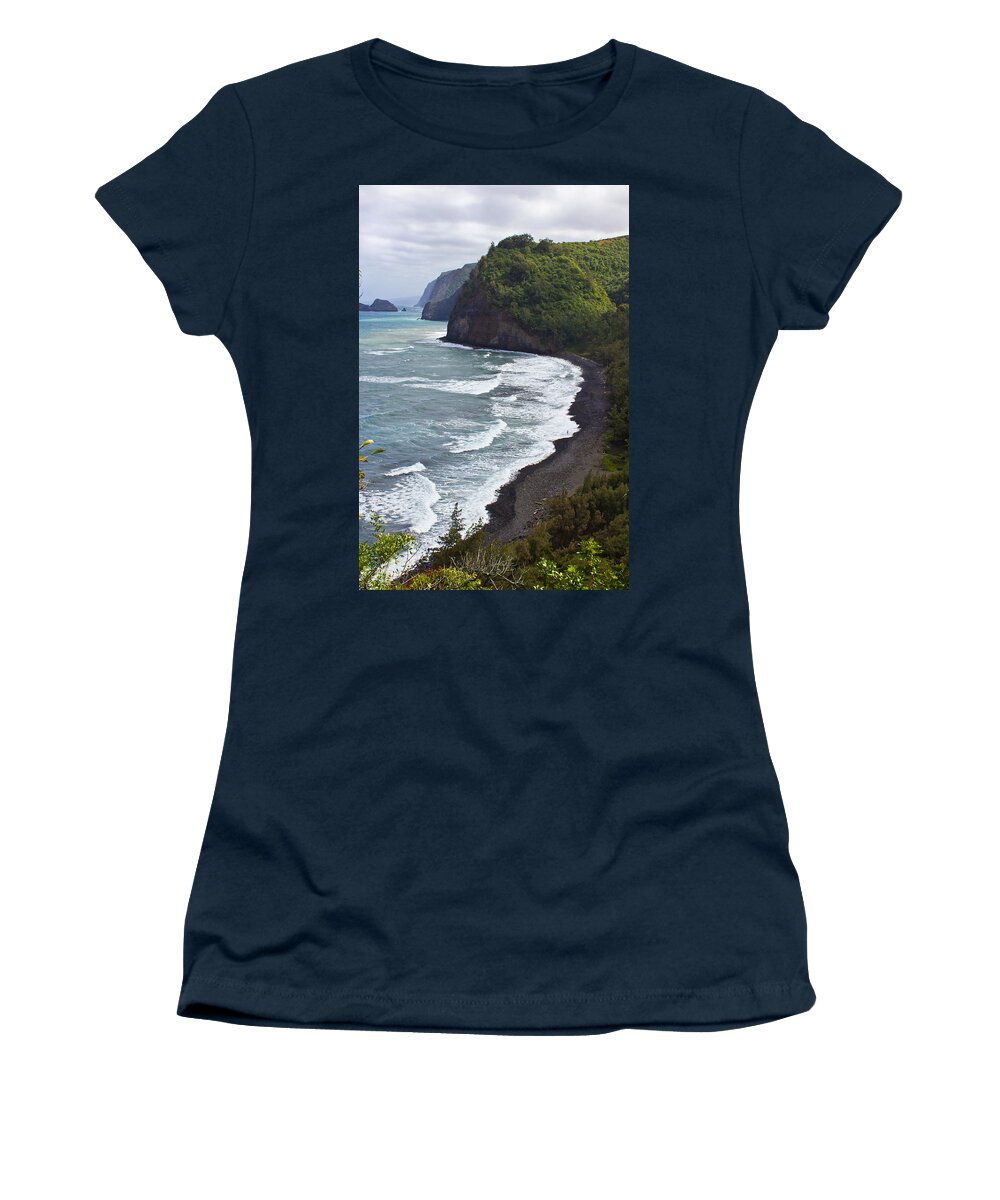 Water Women's T-Shirt featuring the photograph Tropical Beach 2 by Christie Kowalski
