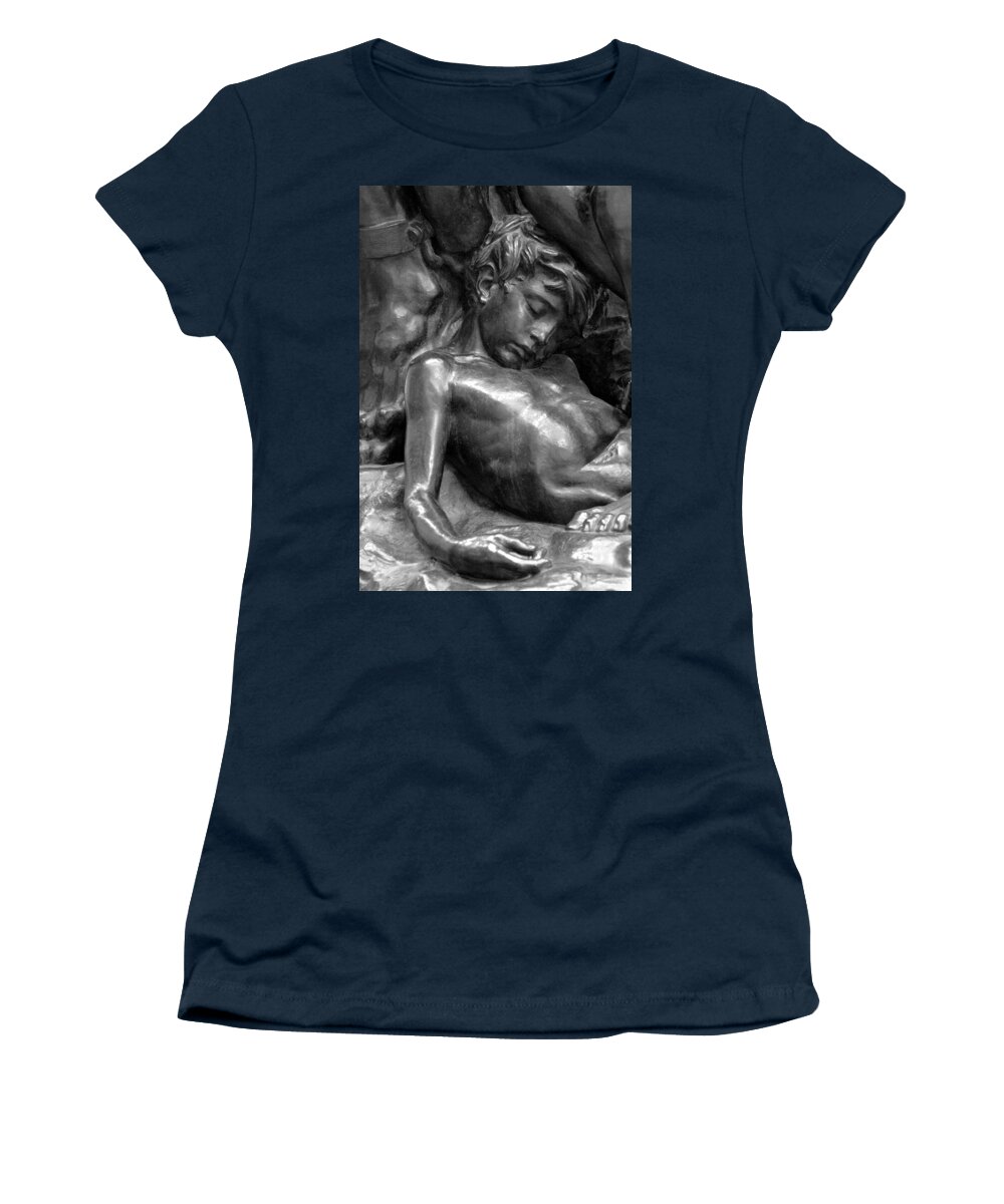Ugolin Women's T-Shirt featuring the photograph Ugolin Detail from Orsay Museum by Michael Kirk
