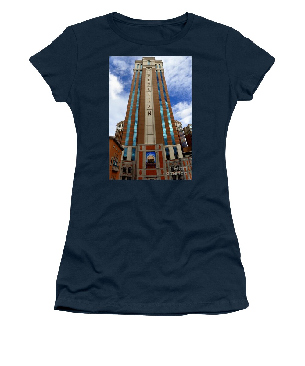Venetian Women's T-Shirt featuring the photograph Venetian - Las Vegas by Mark Valentine