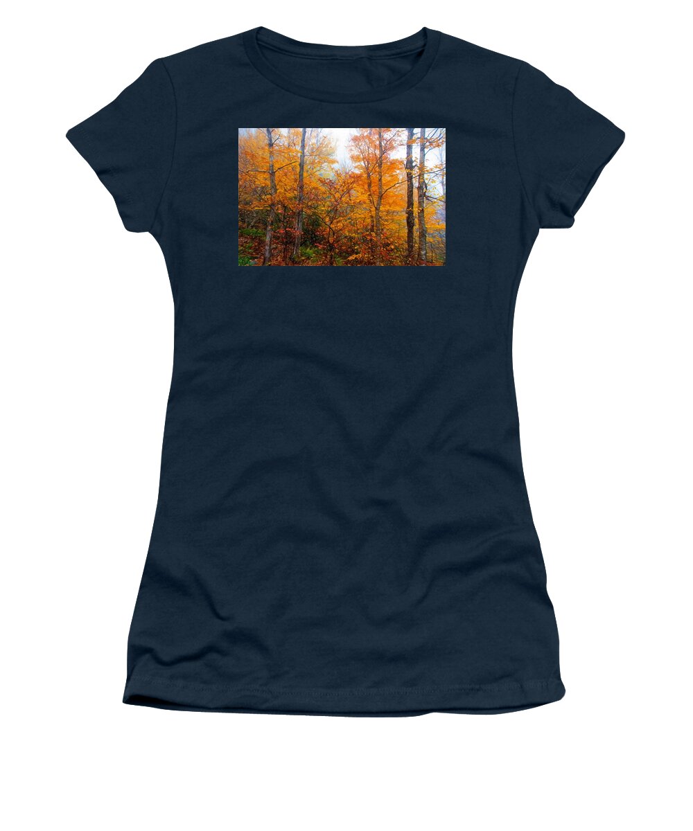 Autumn Women's T-Shirt featuring the photograph Vermont by Bill Howard