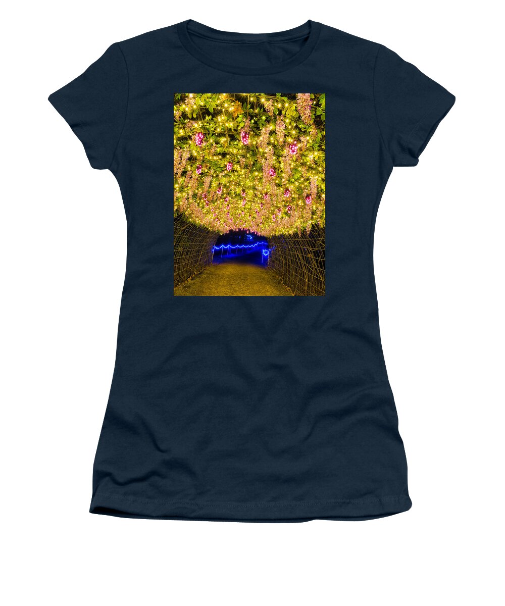Garvan Women's T-Shirt featuring the photograph Vine Tunnel by Daniel George