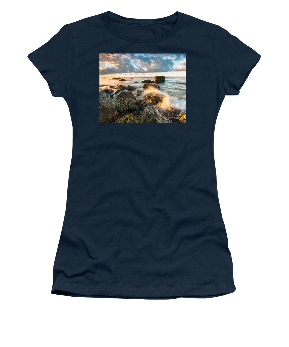 Beach Women's T-Shirt featuring the photograph Vital Tides I by JG Coleman
